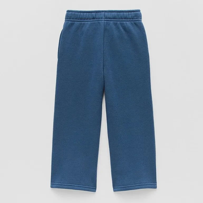 Okie Dokie Toddler & Little Unisex Wide Leg Regular Fit Fleece Pull-On Pant
