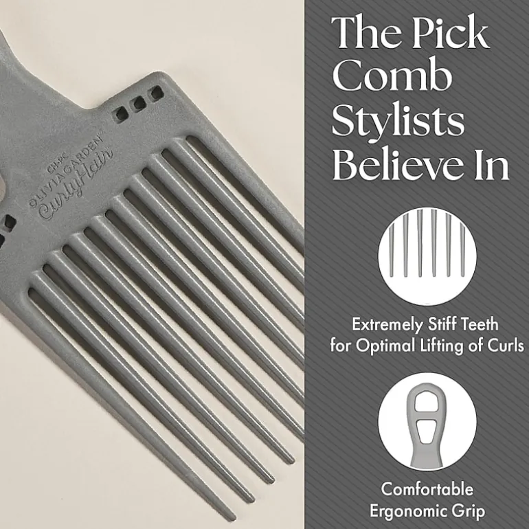 Olivia Garden Curly Hair Pick Comb