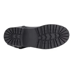 Olivia Miller Little & Big Kid Girls Moto Lug Sole Flat Heel Motorcycle Boots