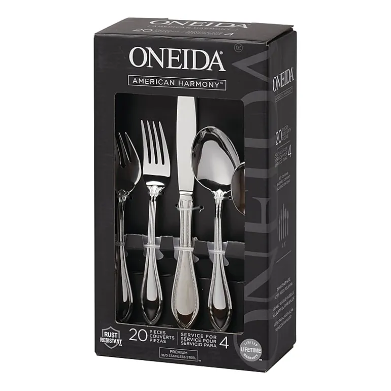 Oneida American Harmony 20-pc. Flatware Set