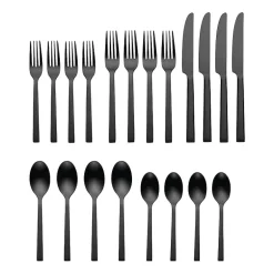 Oneida Chef's Table Black 20-pc. Everyday Flatware Set