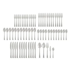 Oneida Chroma 65-pc. 18/10 Stainless Steel Flatware Set