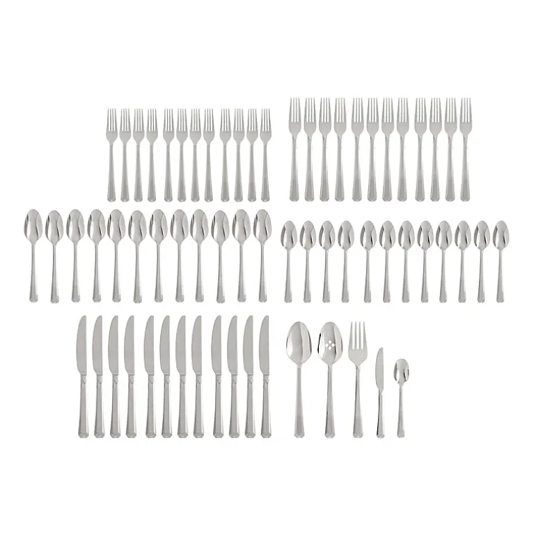 Oneida Chroma 65-pc. 18/10 Stainless Steel Flatware Set