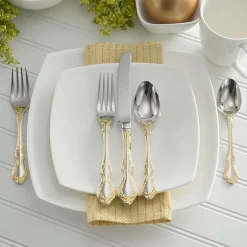 Oneida Golden Mandolina 45-pc. 18/10 Stainless Steel Flatware Set