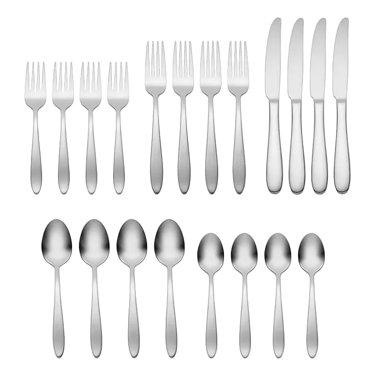 Oneida Mooncrest Satin 20-pc. Flatware Set