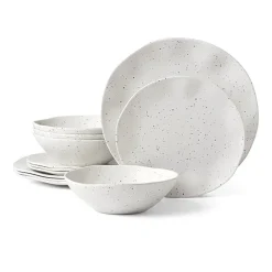 Oneida Terrazzo 12-pc. Melamine Dinnerware Set