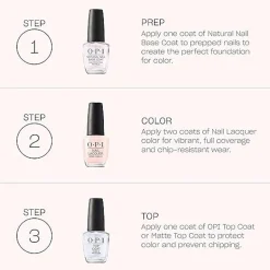 OPI Infinite Shine Gel-Like Topcoat Base Coat
