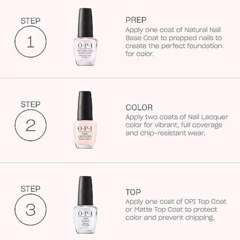 OPI Infinite Shine Gel-Like Topcoat Base Coat