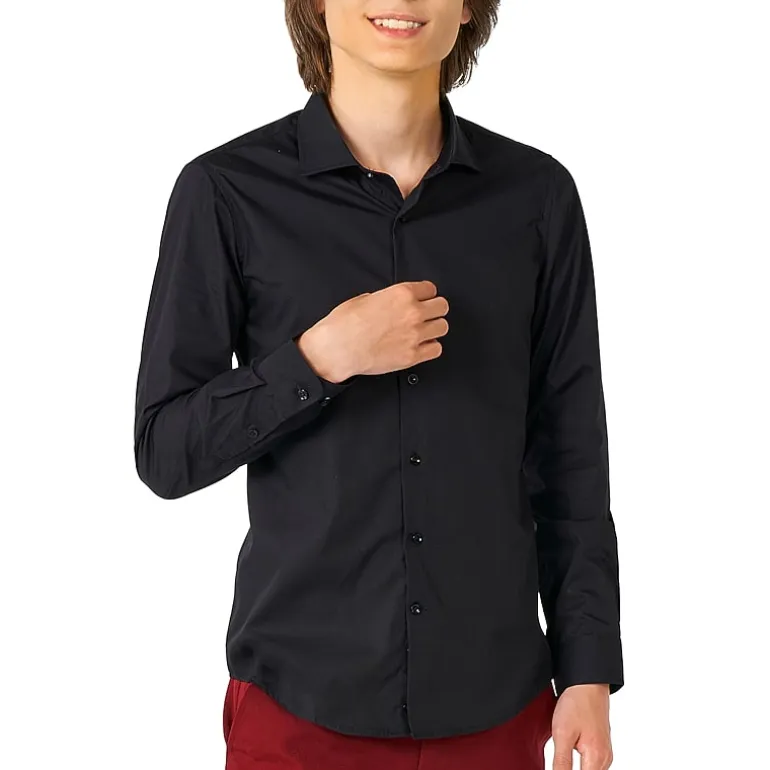 Opposuits Big Kid Boys Spread Collar Long Sleeve Dress Shirt