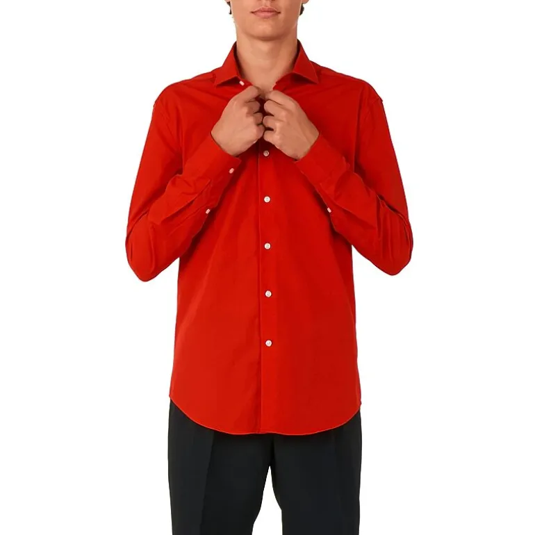 Opposuits Big Kid Boys Spread Collar Long Sleeve Dress Shirt