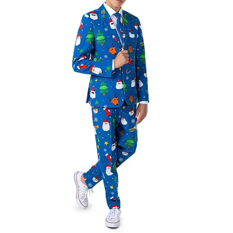 Opposuits Christmas Big Kid Boys 3-pc. Suit Set