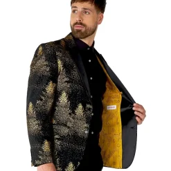 Opposuits Festive Forest Mens Slim Fit Blazer