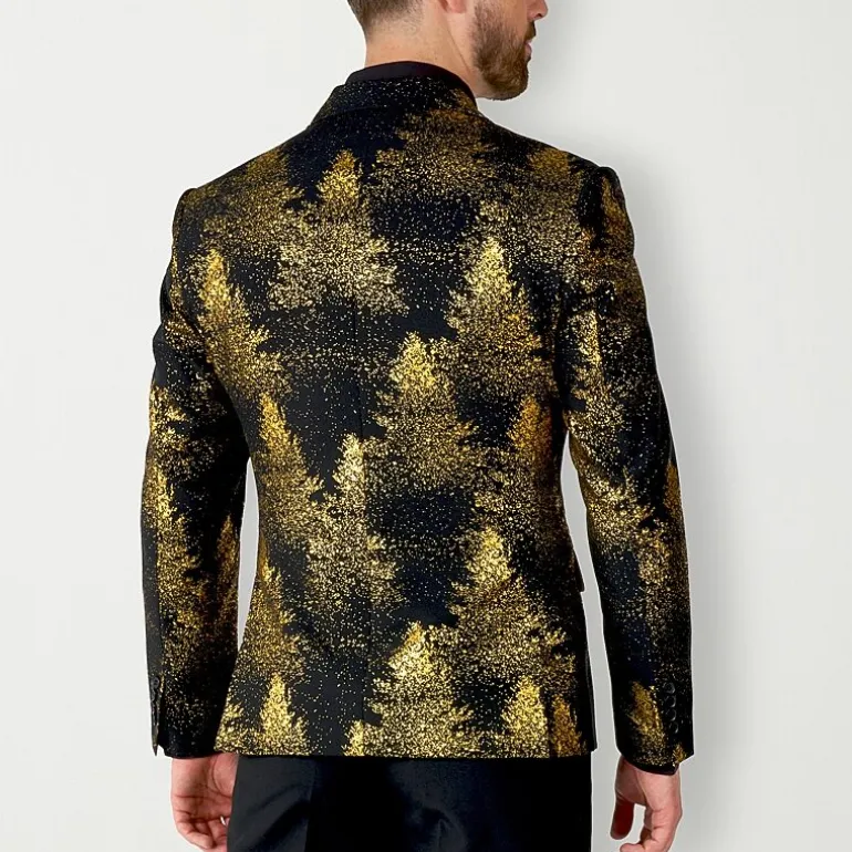 Opposuits Festive Forest Mens Slim Fit Blazer