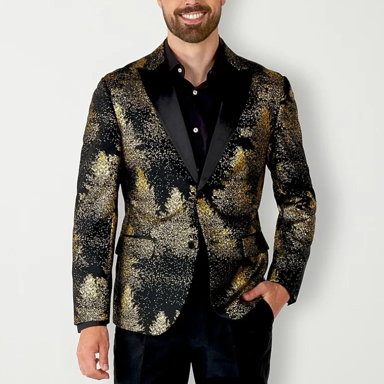 Opposuits Festive Forest Mens Slim Fit Blazer