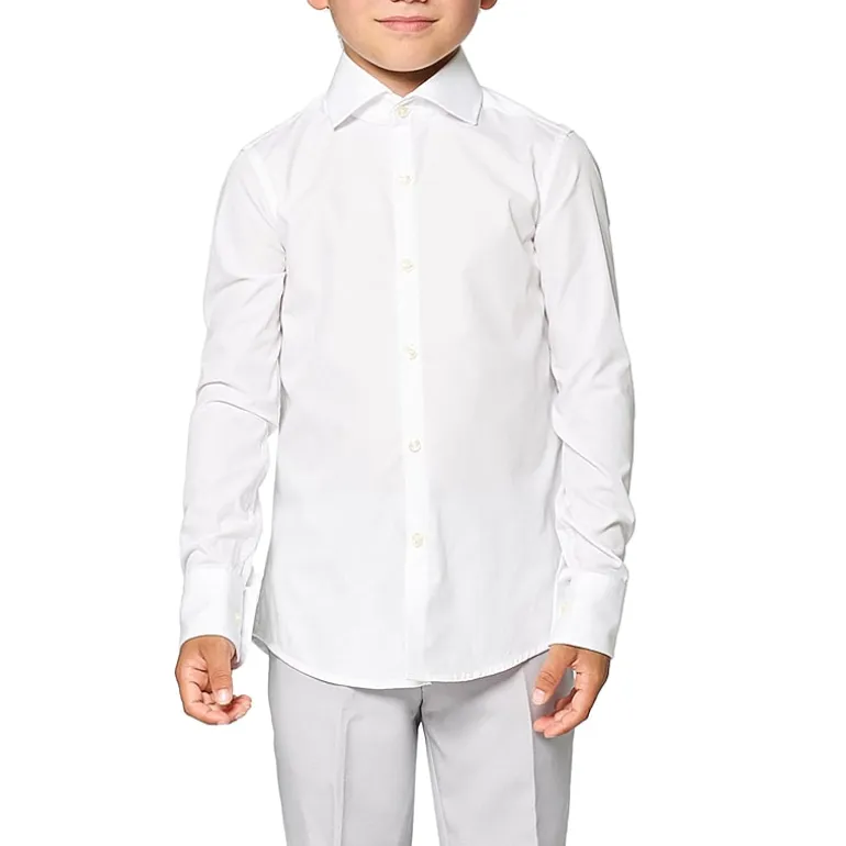 Opposuits Little Boys Spread Collar Long Sleeve Dress Shirt