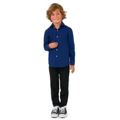 Opposuits Little Boys Spread Collar Long Sleeve Dress Shirt