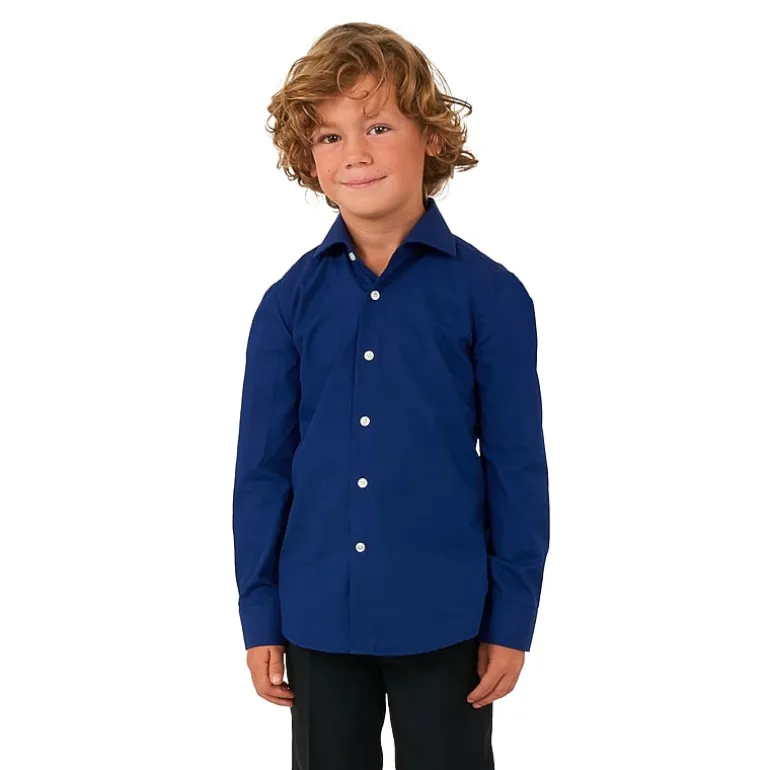 Opposuits Little Boys Spread Collar Long Sleeve Dress Shirt