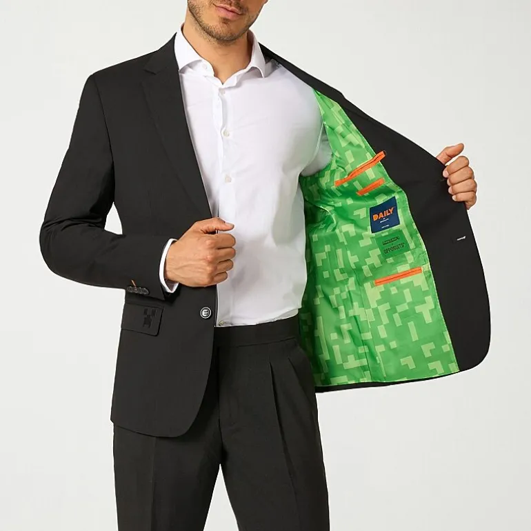 Opposuits Minecraft Mens Slim Fit Blazer