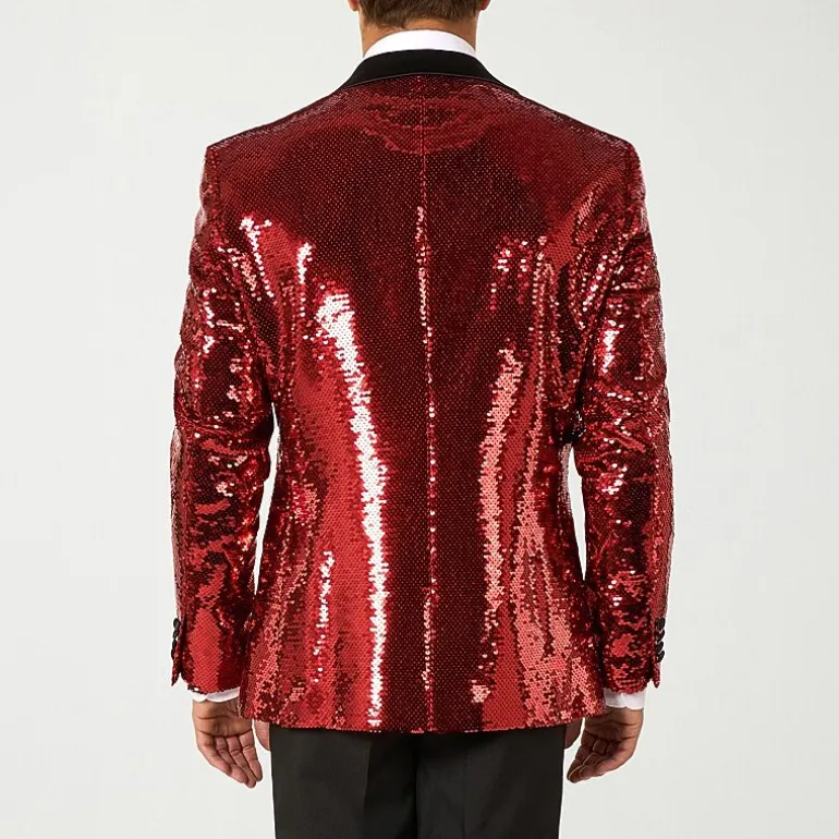 Opposuits Sequins Mens Slim Fit Blazer