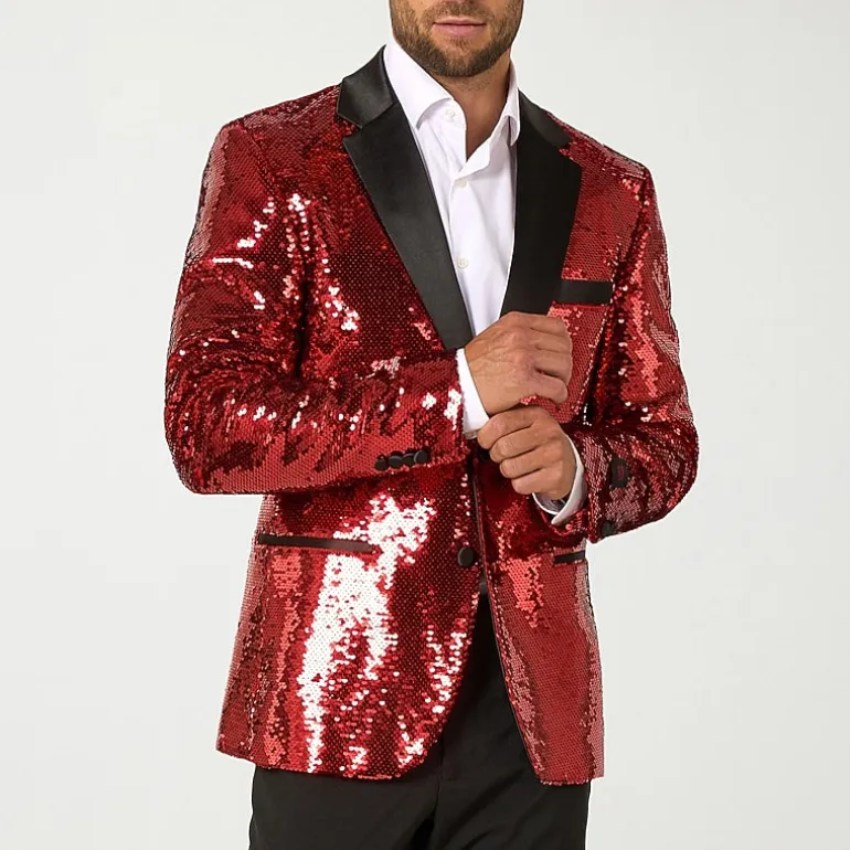 Opposuits Sequins Mens Slim Fit Blazer