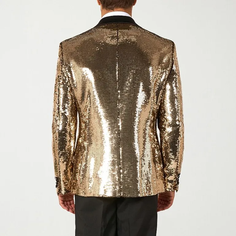 Opposuits Sequins Mens Slim Fit Blazer