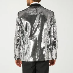 Opposuits Sequins Mens Slim Fit Blazer
