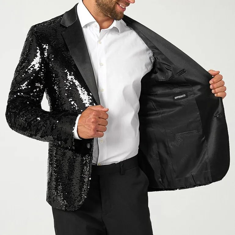 Opposuits Sequins Mens Slim Fit Blazer