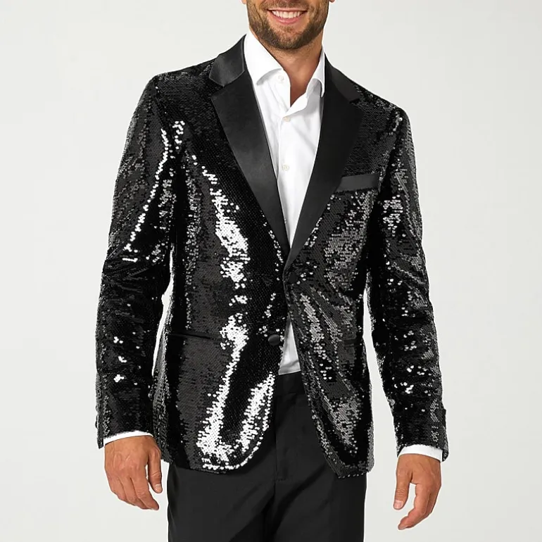 Opposuits Sequins Mens Slim Fit Blazer