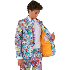 Opposuits Spongebob Big Kid Boys 3-pc. Suit Set