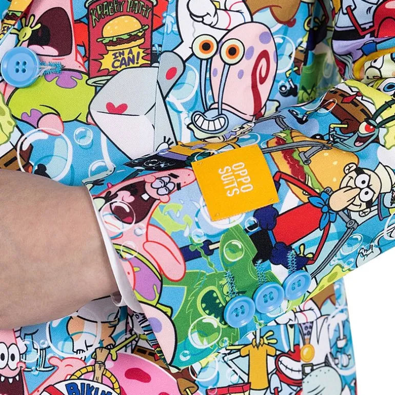 Opposuits Spongebob Little Boys 3-pc. Suit Set