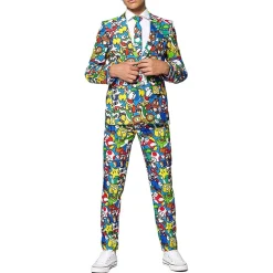 Opposuits Super Mario Big Kid Boys 3-pc. Suit Set