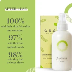 O.R.G. Skincare Organic Mineral Peel Body
