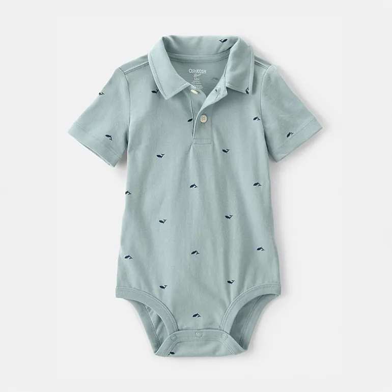 Oshkosh Baby Boys Short Sleeve Bodysuit