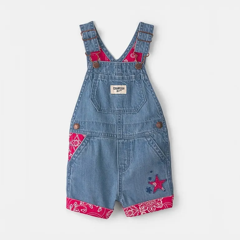 Oshkosh Baby Girls Shortalls