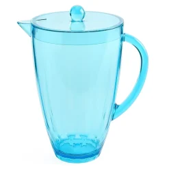 Outdoor Oasis Blue Beverage Serving Pitcher