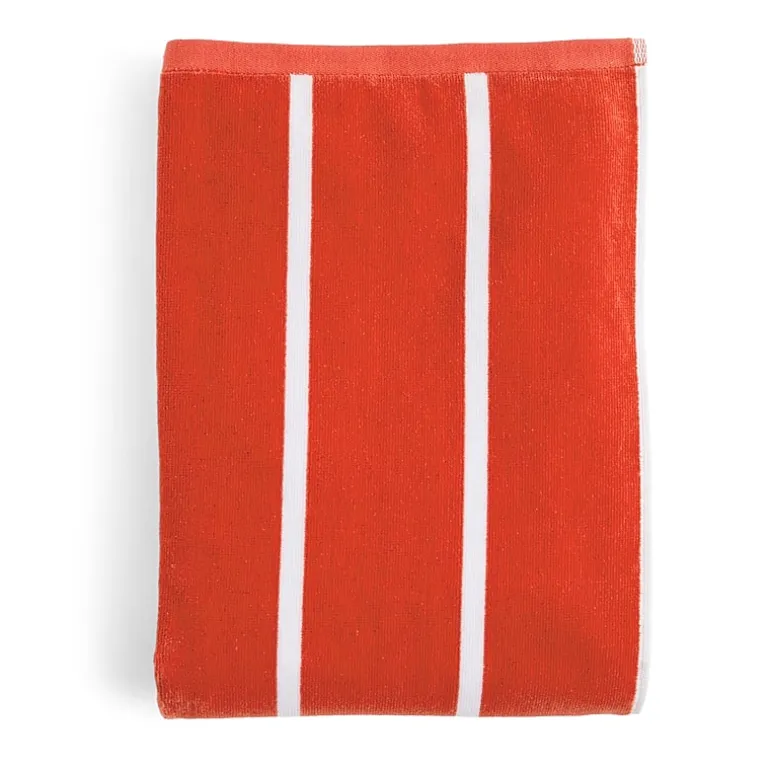 Outdoor Oasis Cabana Stripe Reversible Beach Towel