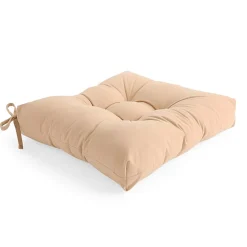 Outdoor Oasis Light Beige Patio Seat Cushion