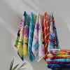 Outdoor Oasis Print Beach Towel