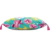 Outdoor Oasis 14"X 20" Orchid Print Lumbar Pillow