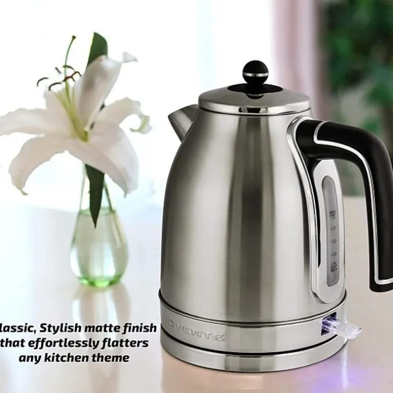 Ovente 1.7 Litre Tea Stainless Steel Electric Kettle