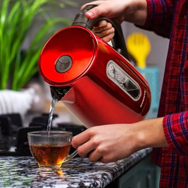 Ovente 1.7 Litre Tea Stainless Steel Electric Kettle