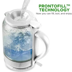 Ovente 1.5 Litre With Prontofill Stainless Steel Electric Kettle