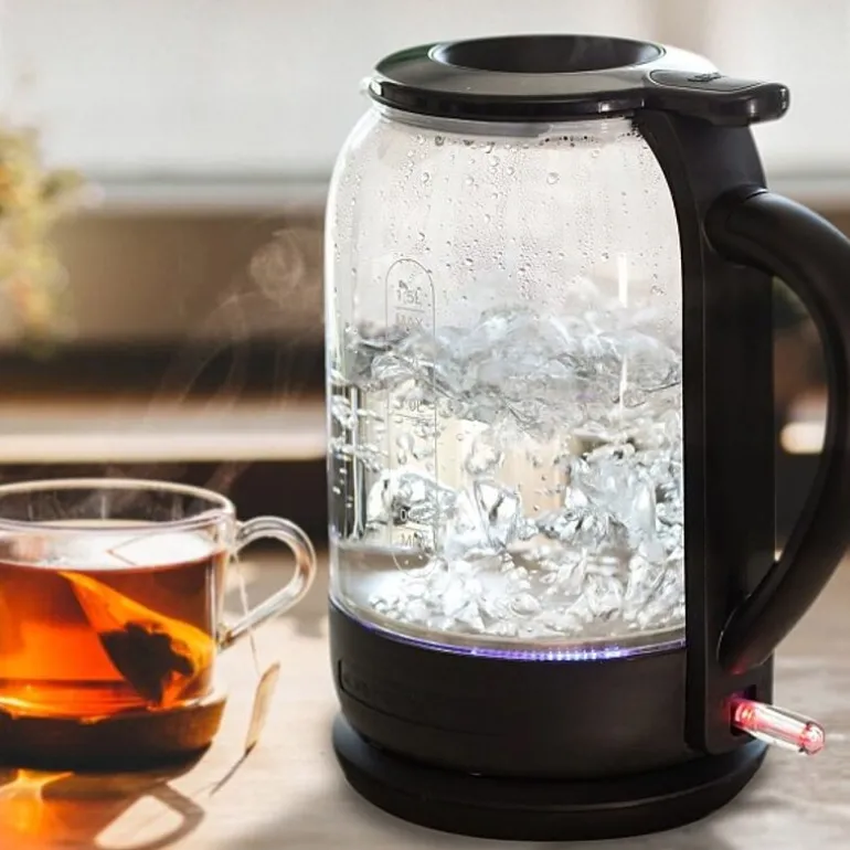 Ovente 1.5 Litre With Prontofill Stainless Steel Electric Kettle