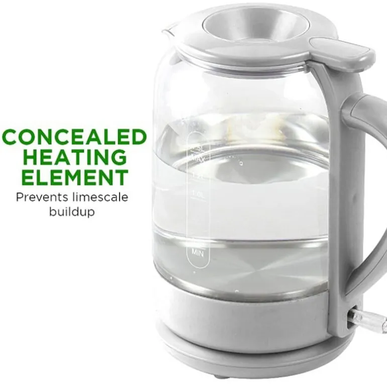 Ovente 1.5 Litre With Prontofill Stainless Steel Electric Kettle