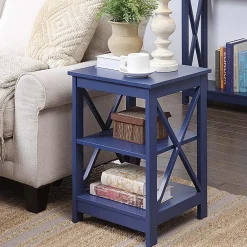 Oxford End Table with Shelves