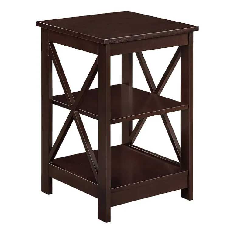 Oxford End Table with Shelves