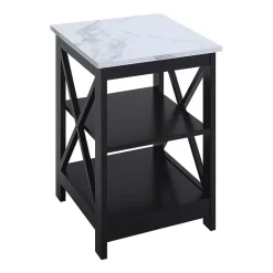 Oxford End Table with Shelves