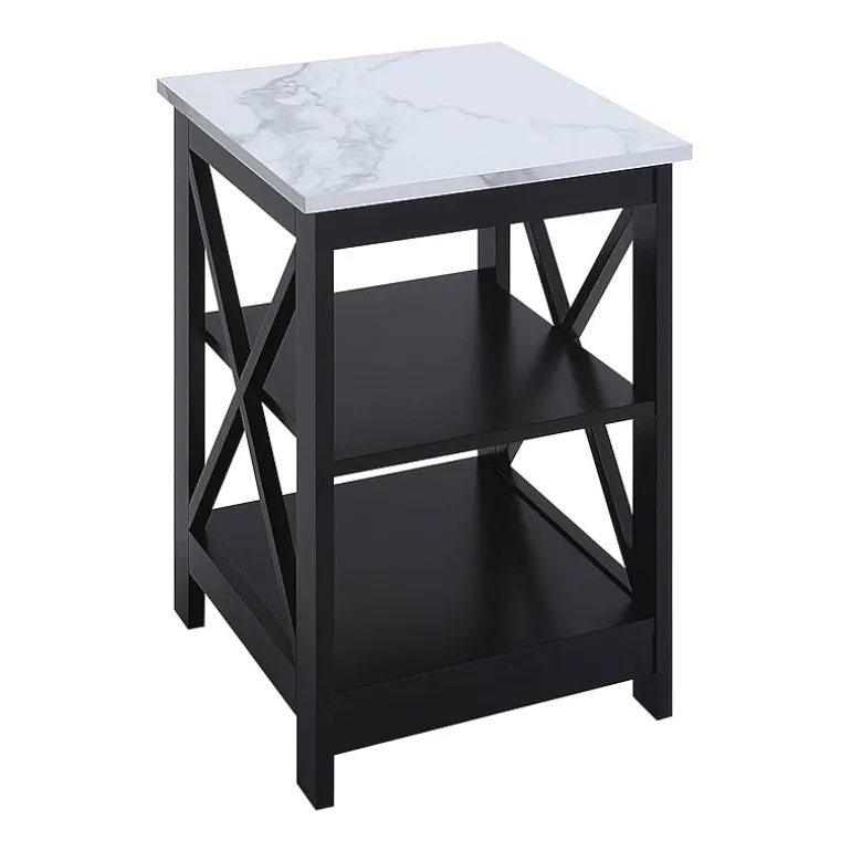 Oxford End Table with Shelves