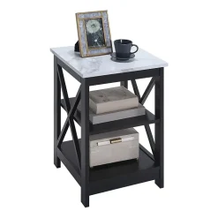 Oxford End Table with Shelves