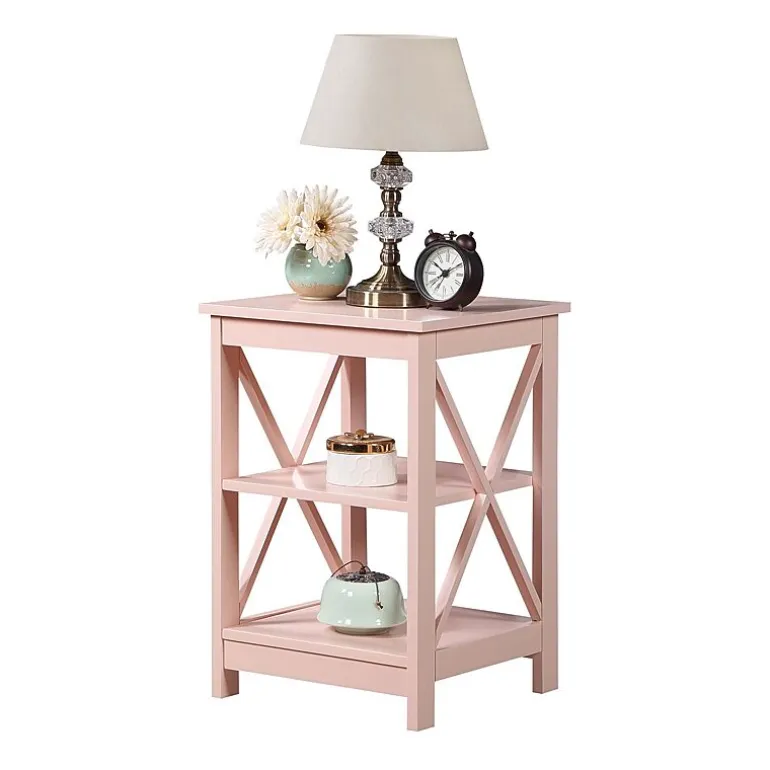 Oxford End Table with Shelves